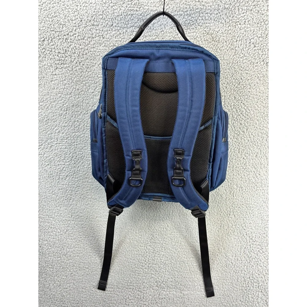 Tumi Alpha 2 T-Pass Business Class Brief Pack Mens Blue Laptop Travel Nylon